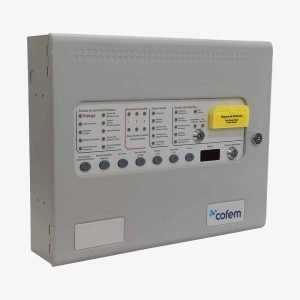 Панель обнаружения и управления пожаротушением CLVR03XT, 3 зоны, EN 54-2/4, EN 12094-1 | Cofem (Испания)