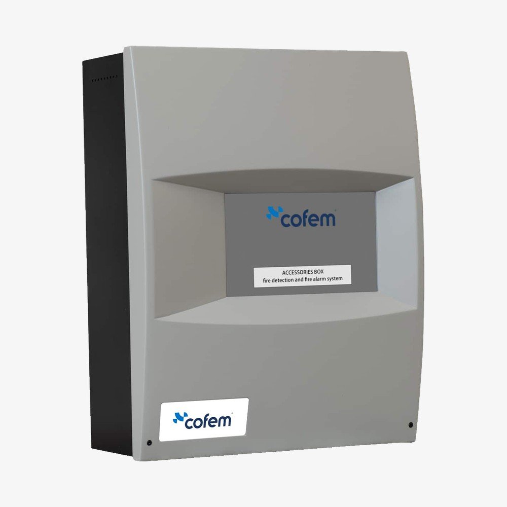 Металлический шкаф для АКБ и аксессуаров C88V, исполнение SILVER, 328 × 423 × 159 мм | Cofem (Испания)