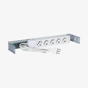 Рамка с 5 розетками CFMAR2605 для стоек 19” | Cofem / RCF (Италия)