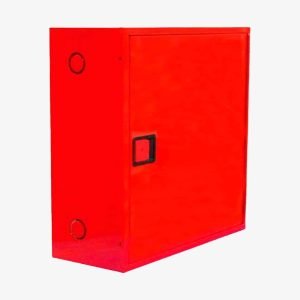 Hidrant interior echipat CBP3 Ø25, furtun 20 m, dulap 620 × 620 × 250 mm, ușă plină | Cofem (Spania)