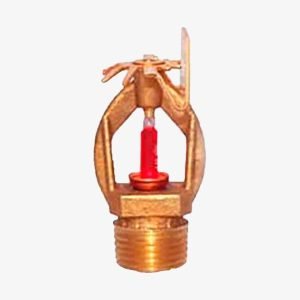 Sprinkler de perete (sidewall) 1/2” K80, răspuns rapid, bronz, 68 °C (fiolă roșie) | Cofem (Spania)