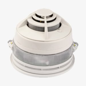 Bază adresabilă A30XZSLDR (soclu A30XZO) cu sirenă și avertizor optic pentru detectoarele A30X, EN 54-3/23 | Cofem (Spania)