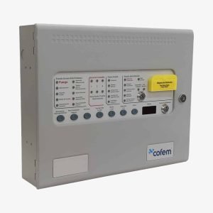 Centrală de detecție și comandă a stingerii CLVR03XT, 3 zone, EN 54-2/4, EN 12094-1 | Cofem (Spania)