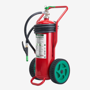 Stingător (Extinctor) mobil din inox cu spumă 25L, Fabricat în Italia